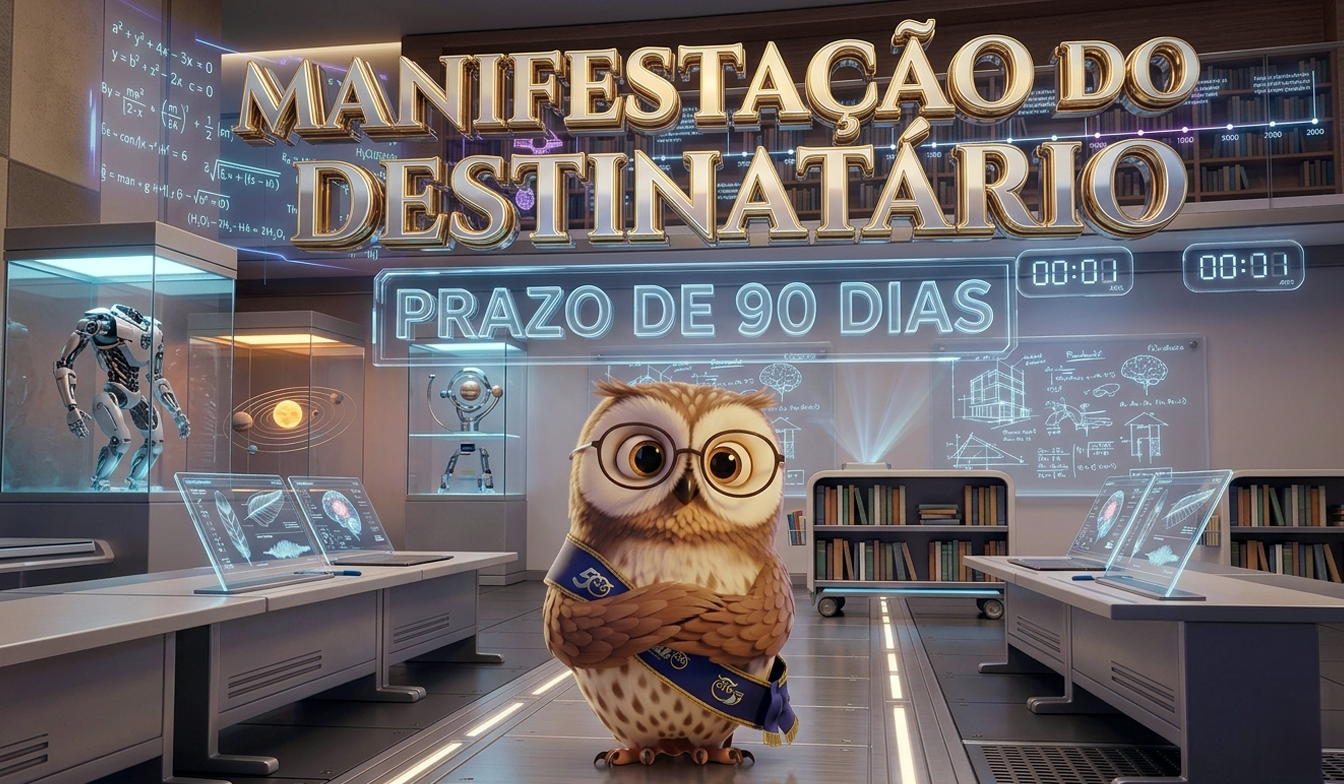 Manifestação do destinatário e prazo de 90 dias